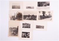 10 WWII GERMAN EASTERN FRONT PHOTOGRAPHS