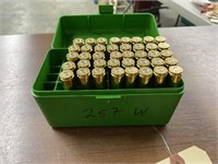 257 Ammo Partial Box