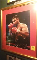 FRAMED MIKE TYSON PICTURE