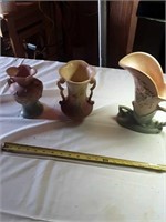 3 pcs of Hull  pottery