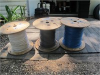 3 SPOOLS OF WIRE
