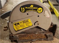 McCulloch 14" Abrasive Cut Off Saw model #0545