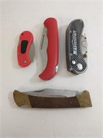 Four Collectible Knives
