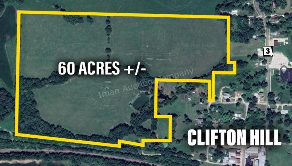 60 Acres +/- Clifton Hill Online Land Auction