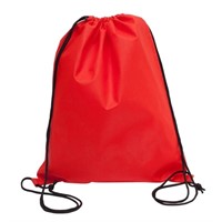 DRAWSTRING BACKPACK RED