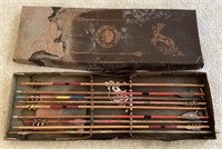 Indian archery toy arrows set