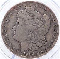 1904-S $1 PCGS F 12