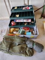 FISHING BOX AND VEST