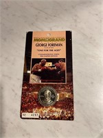 Vintage MGM Grand George Foreman Collectible Coin