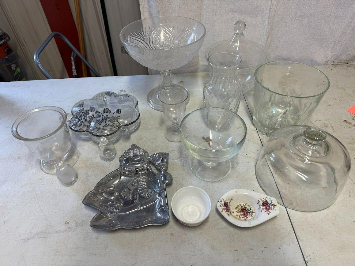 Misc Bowls, Candy Dishes & Vase