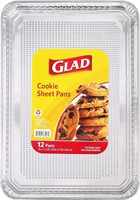 Glad Disposable Cookie Sheets: 12 Count 16x11"