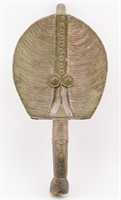 African Brass Kota Reliquary Figure