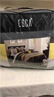 New luxury seven piece comforter set queen