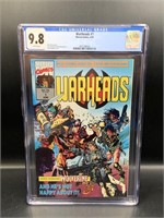 CGC 9.8 Warheads 1 Marvel Comic Book - Wolverine