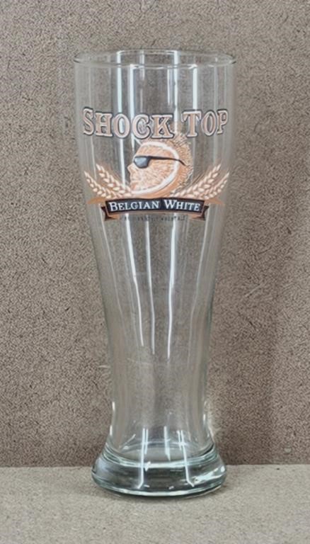 Shock Top Belgian White Pilsner Beer Glass