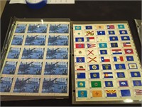 Lot of vintage unused postage stamps