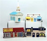 K-Line Model Railroad Christmas Buildings, Church