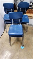 11 Blue Chairs
