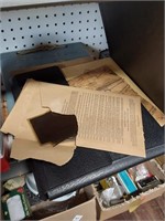 2 Scrapbooks  of News Clipping, Negatives,