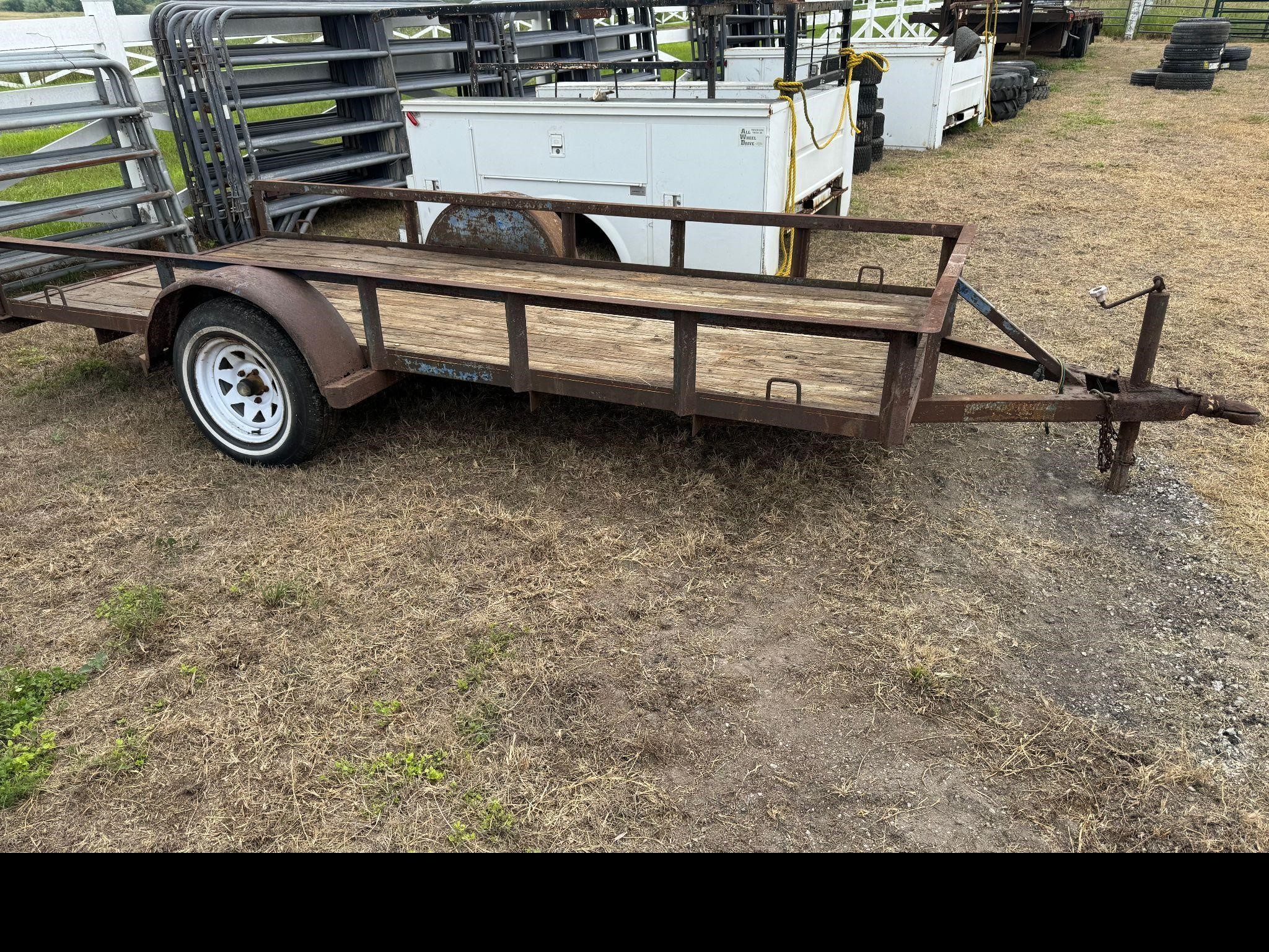 Single Axle Trailer