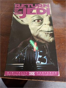 Star Wars Return of the Jedi VHS