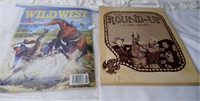 Wild West Magazine & Round Up Texas History Book