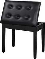 Songmics Piano Bench With Padded Cushion And