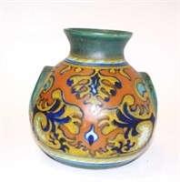 Gouda painted ceramic table vase