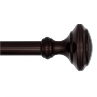 C1101  Mainstays Bronze Curtain Rod Set, 30-84".