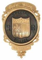 14K YELLOW GOLD SCHENECTADY NY SPECIAL POLICE BADG