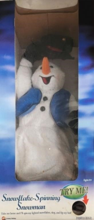 ANIMATED SNOW MAN 20IN