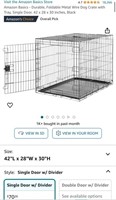 Dog Crate (Open Box, New)