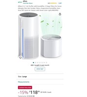 Air Purifier (Open Box, Powers On)