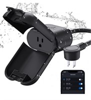 New, ELEGRP PQR10 Outdoor Smart Plug Waterproof