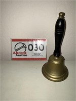 Heavy brass bell 10 1/2” tall