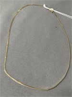 14K Gold 18 " Necklace
