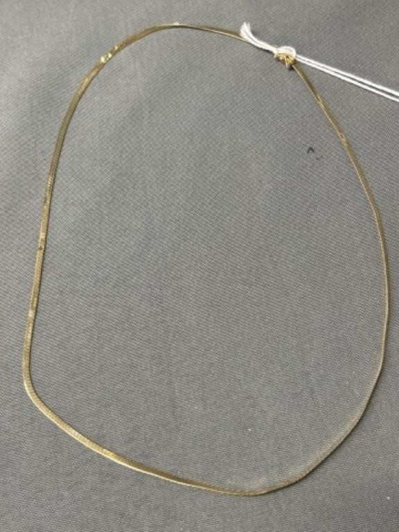 14K Gold 18 " Necklace