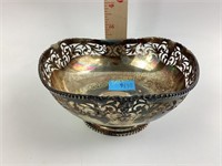 Silver bowl, stamped SILVER, grade unknown, 183
