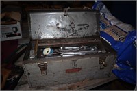 Tool Box with Wrenches, Sockets ect.