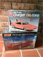 Two 1969 Dodge Charger Daytona Models