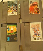 (4) NES Video Games