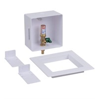 $48  1/2 in. PEX Brass Ice Maker Outlet Box
