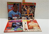 2 Vintage Sports Illustrated Magazines