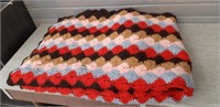 Crochet blanket 80 x 54"