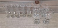 9 Drinking glasses Local pickup only
