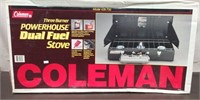 Coleman Three Burner Dual Fuel Camp Stove