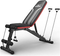 FLYBIRD Adjustable, Folding Weight Bench NEW