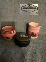 Native American Pottery lot both pics