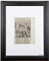 Antique Engraving, 16th Century, Jerome Nadal