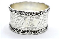 WHS Sterling Silver Napkin Ring